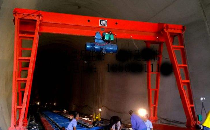 8噸門式起重機隧道使用 8噸門式起重機隧道使用