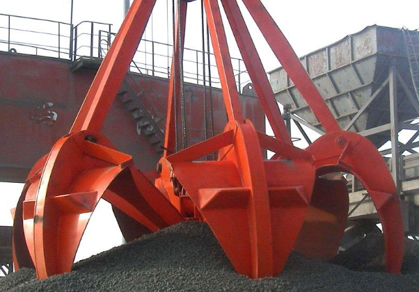 起重設備雙繩和四繩抓斗起重機鍍鋅鋼絲繩繞法圖示